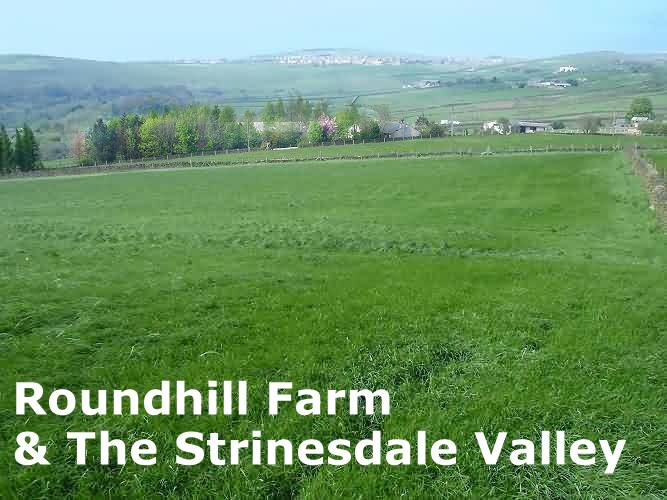 View of Roundhill Farm & The Strinesdale Valley