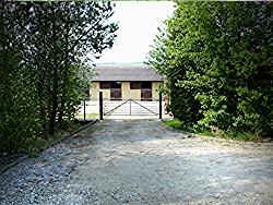 Stable block from the entrance