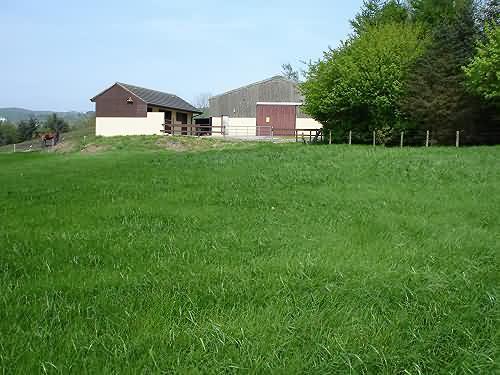 Stables & Barn from the Paddock